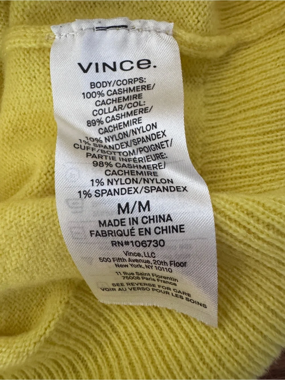 Vince 100% Cashmere Sweater - Picture 4 of 5